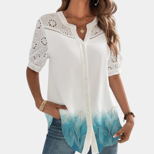 Blouse d’été élégante pour femme – Légère, respirante et chic